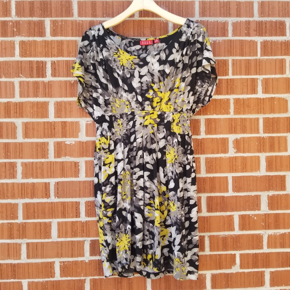 Elle Floral Short Sleeve Dress